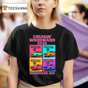 Cruisin Woodward Woodward Ave Cars T Shirt
