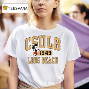 Csulb Long Beach State Mickey Mouse Spark Gap T Shirt