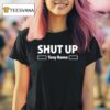 Dan Campbell Shut Up Tony Romo Detroit Lions T Shirt