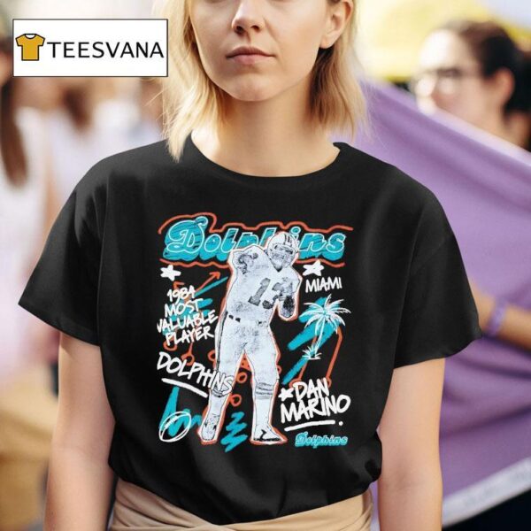 Dan Marino Miami Dolphins Most Valuable Player Vintage T Shirt