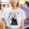 Dandadan In Japanese Sumi E Style T Shirt