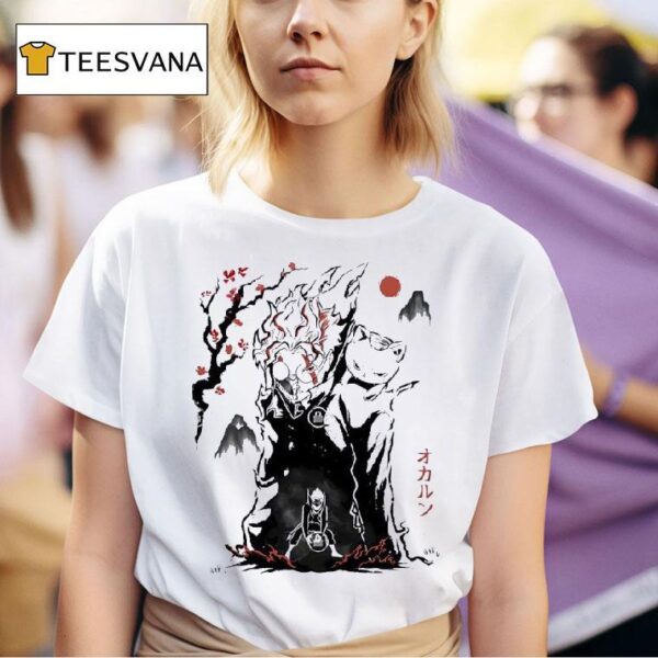 Dandadan In Japanese Sumi E Style T Shirt