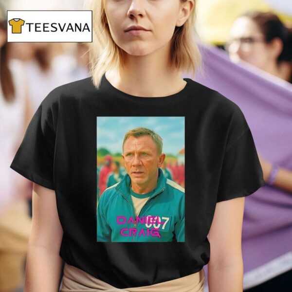 Daniel Craig Squid Game Usa Photo T Shirt