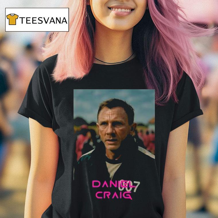 Daniel Craig Squid Game Usa T Shirt