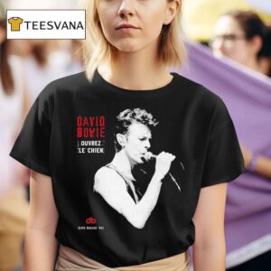 David Bowie Dallas Ouvrez Le Chien T Shirt