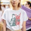 David Bowie Mono Guitar T Shirt