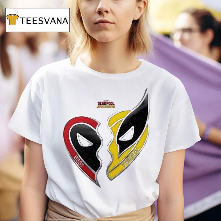 Deadpool Wolverine Best Friends T Shirt