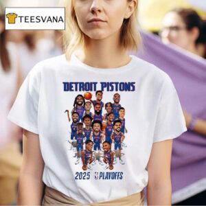 Detroit Pistons Basketball Nba Playoffs T Shirt
