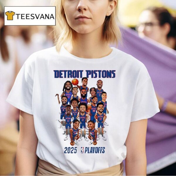 Detroit Pistons Basketball Nba Playoffs T Shirt