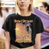 Devildriver Dealing With Demons Ii Cross T Shirt
