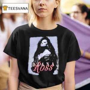 Diana Ross Year Anniversary Top Of The World Tour Band T Shirt