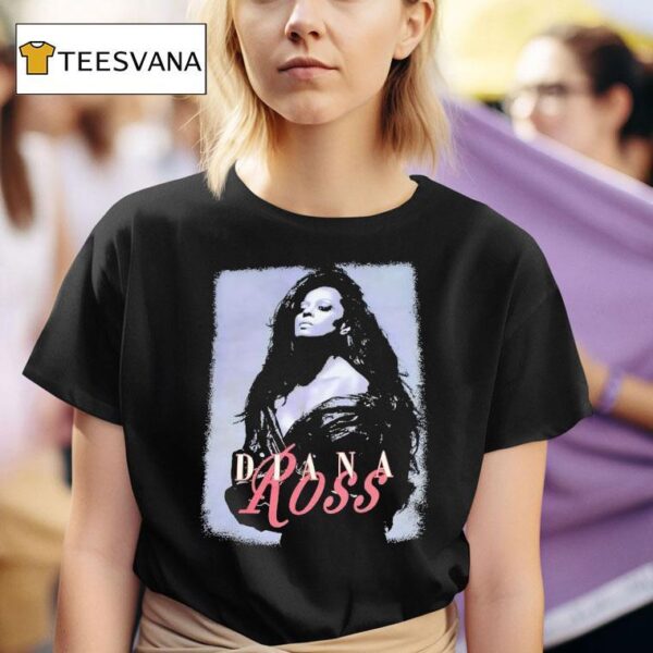 Diana Ross Year Anniversary Top Of The World Tour Band T Shirt