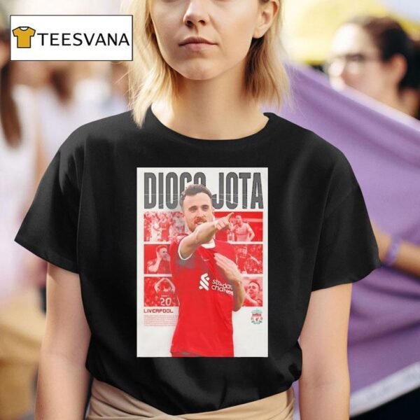 Diogo Jota Liverpool Fc Rip T Shirt