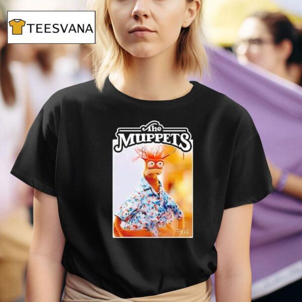 Disney The Muppets Pep The King Prawn T Shirt