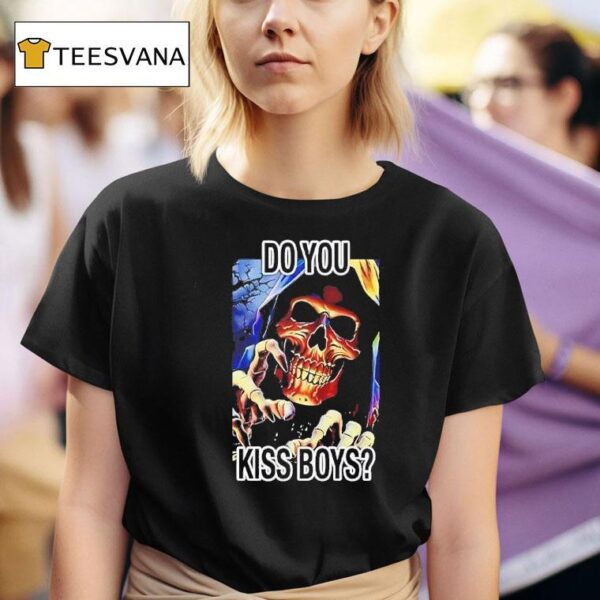 Do You Kiss Boys Rainbow Reaper T Shirt