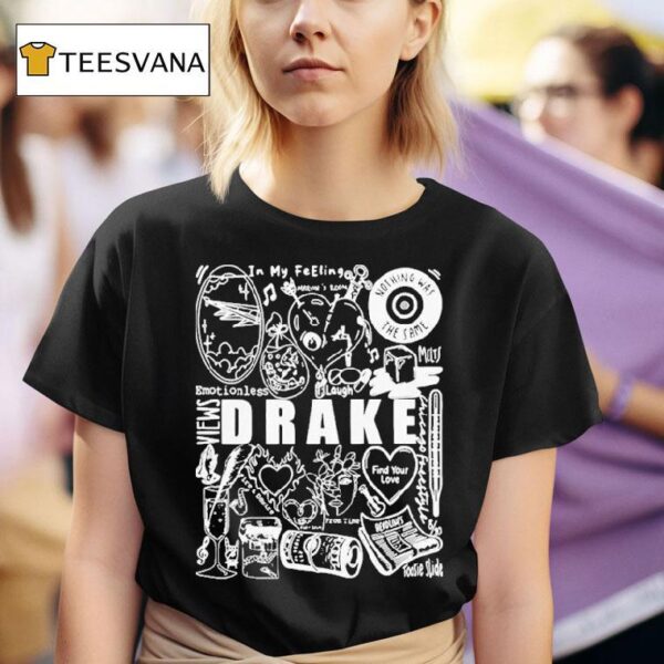 Drake Manchester City Summer Tour T Shirt