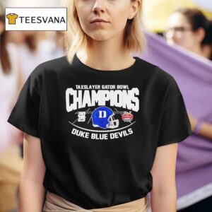 Duke Blue Devils Football Taxslayer Gator Bowl Bound Champions T Shirt