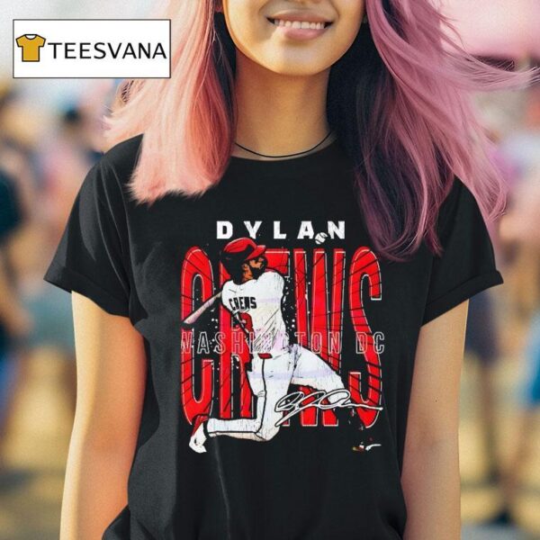 Dylan Crews Washington Dc Baseball Signature T Shirt