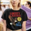 Eagle Liberty And Justice For All T Shirt