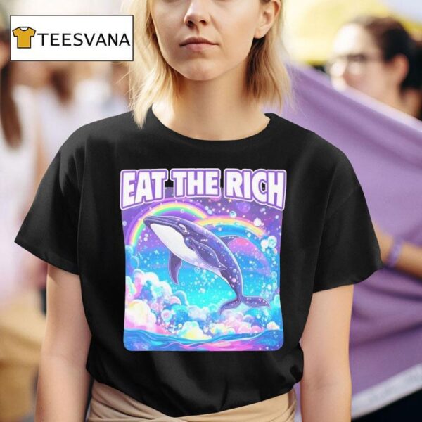 Eat The Rich Dolphin T Shirt