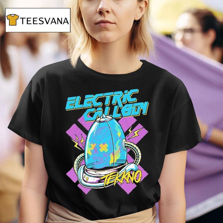 Electric Callboy Tekkno Alien Attack T Shirt