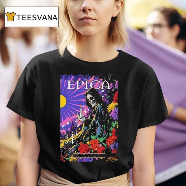 Epica At Auditorio Nacional In Mexico Mx On Dec Concer T Shirt