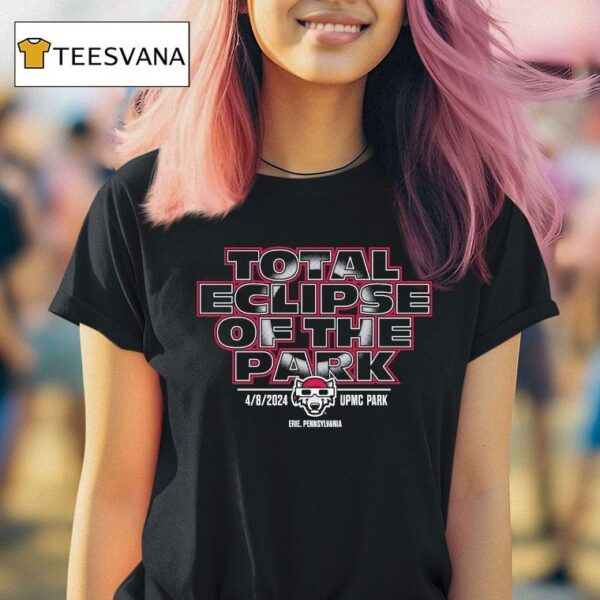 Erie Seawolves Total Eclipse Of The Park Pennsylvania T Shirt