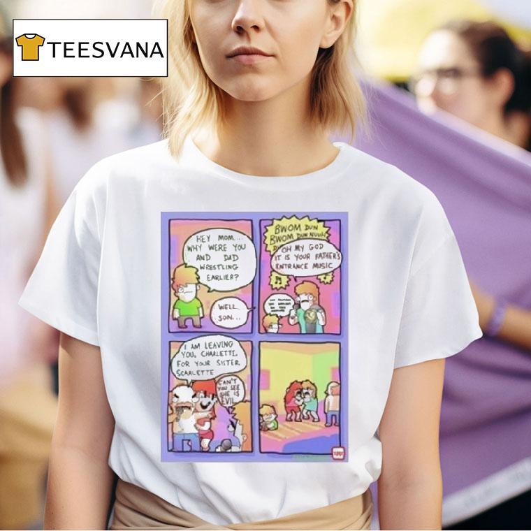 Extra Fabulous Comics Wrestling T Shirt