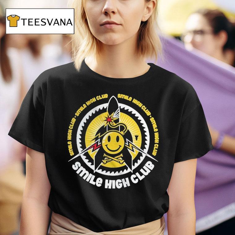 Fatboy Slim Smile High Club T Shirt