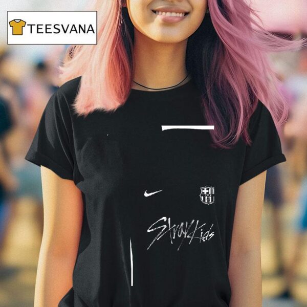 Fc Barcelona Stray Kids Show Signature T Shirt