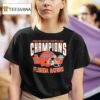 Florida Gators Union Home Mortgage Gasparilla Bowl Game Champions Helme T Shirt