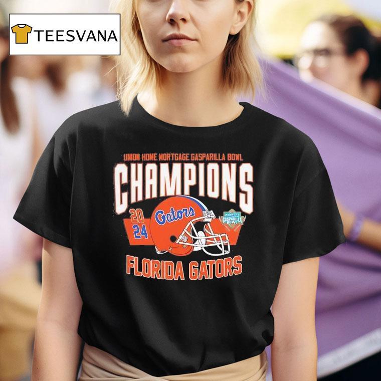 Florida Gators Football Union Home Mortgage Gasparilla Bowl Champions T Shirt