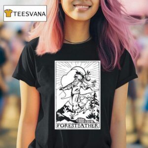 Forest Bather Card T Shirt