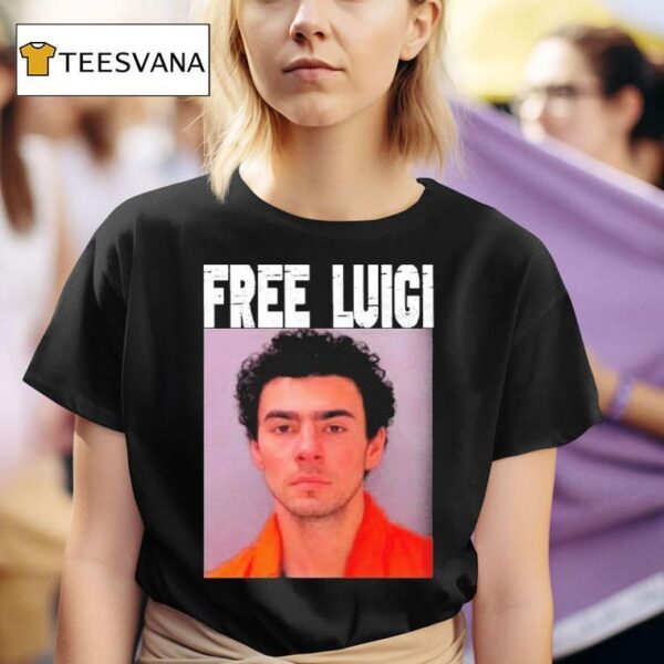 Free Luigi Mangione T Shirt