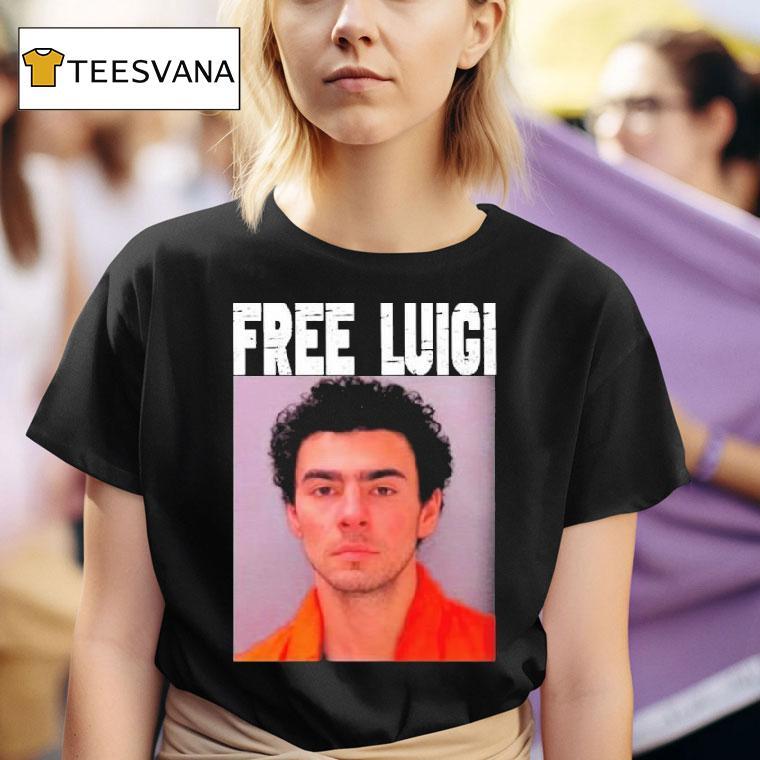 Free Luigi Mangione T Shirt