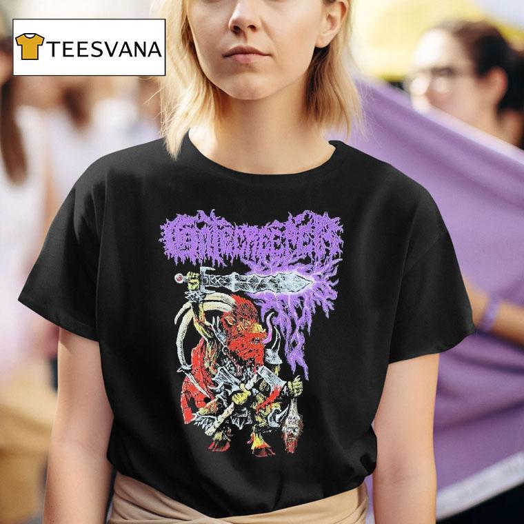 Gatecreeper Purple Goatman T Shirt