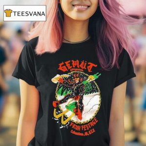 Gemut Biergarten Froh Festage Columbus Oh Ote Christmas T Shirt