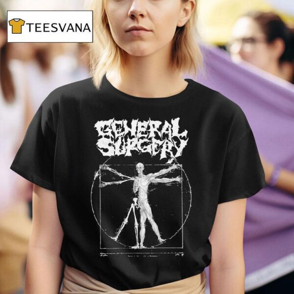 General Surgery Vitruvian Anatomy T Shirt