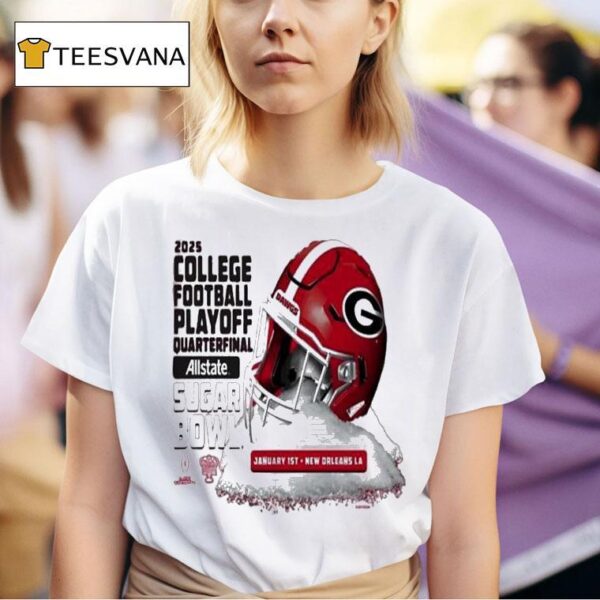 Georgia Bulldogs College Football Playoff Allstate Sugar Bowl January St New Orleans La Ncaa Bowl Games T Shirt
