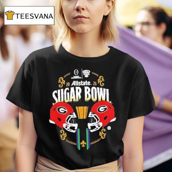 Georgia Bulldogs Ncaa Bowl Games Allstate Sugar Bowl Helme T Shirt