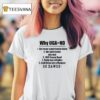 Georgia Gal Why Uga Than Nd We Never Paid Charlie Weis Go Dawgs T Shirt