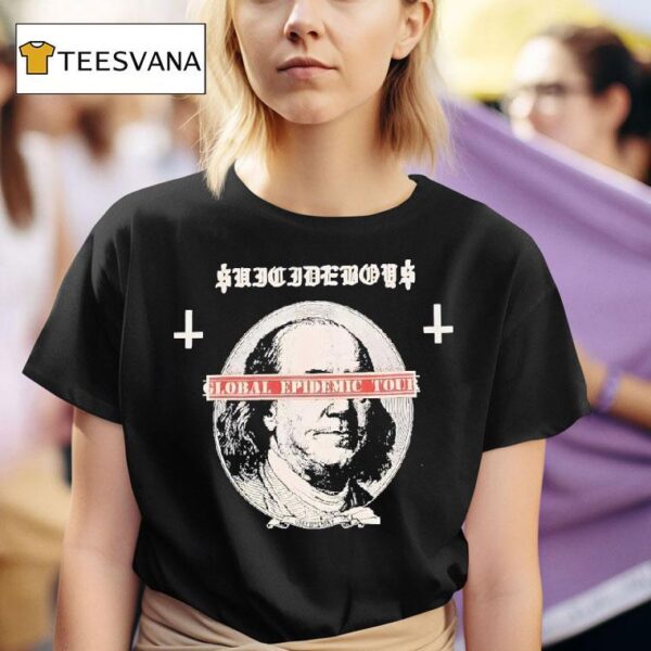 Georgia Washington Global Epidemic Tour T Shirt
