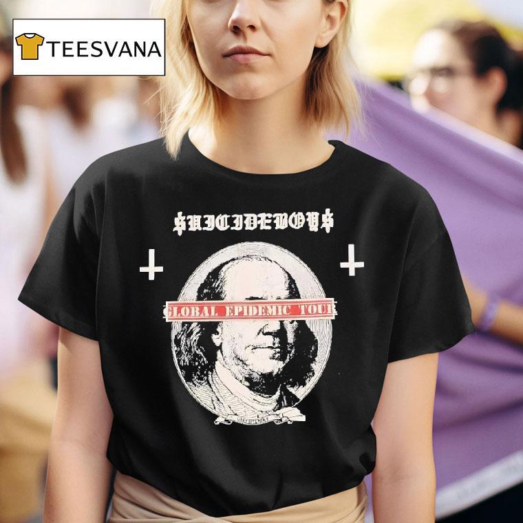 Georgia Washington Global Epidemic Tour T Shirt
