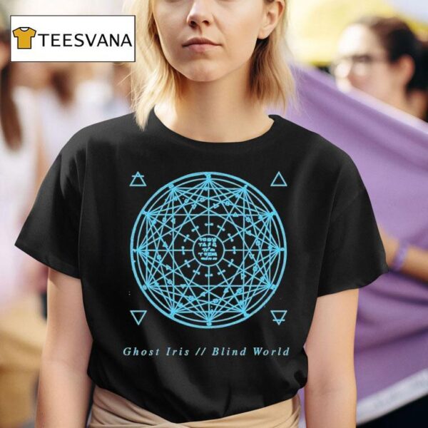 Ghost Iris Blind World Astronomy T Shirt
