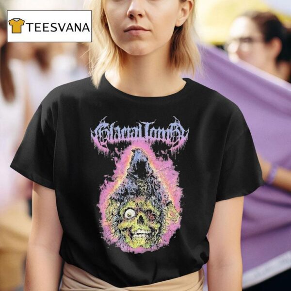 Glacial Tomb Necromancer Skull T Shirt