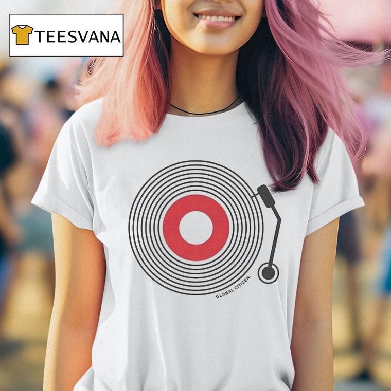 Global Citizen Festival Turntable T Shirt
