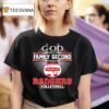 God First Family Second The Wisconsin Badgers Volleyball T Shirt