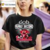 God First Family Second Then Arkansas Razorbacks Football T Shirt