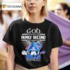 God First Family Second Then Buffalo Bills Football Masco T Shirt