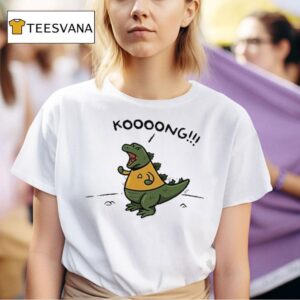 Godzilla Kooong Dinosaur T Shirt